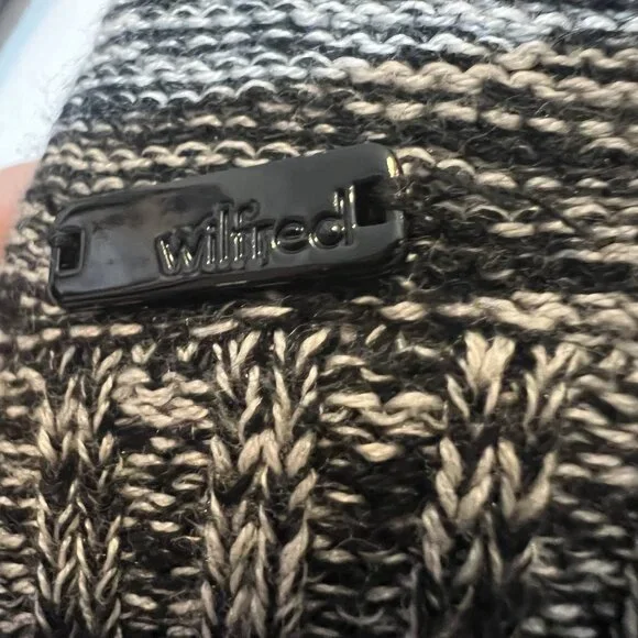 ARITZIA WILFRED Flaubert Silk Cashmere Blend XS Marl Yarn Open Cardigan Knit - Picture 9 of 9